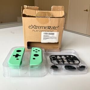 eXtremeRate Mint Green DIY Housing w Full Buttons for Joycon Handheld Controller